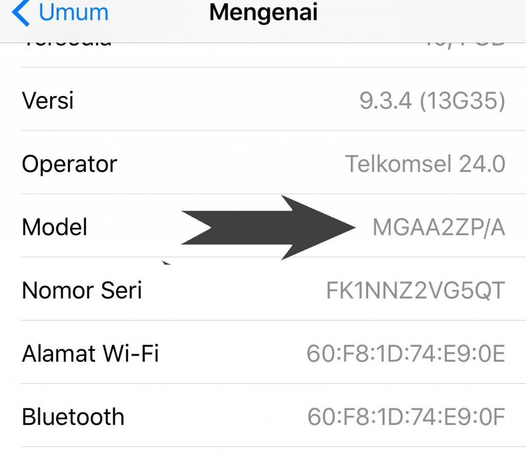 cara mengetahui iPhone dari negara mana
