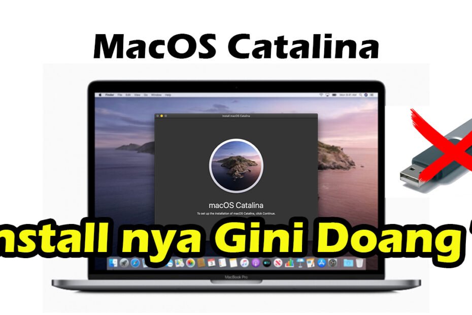 cara download dan install macos catalina