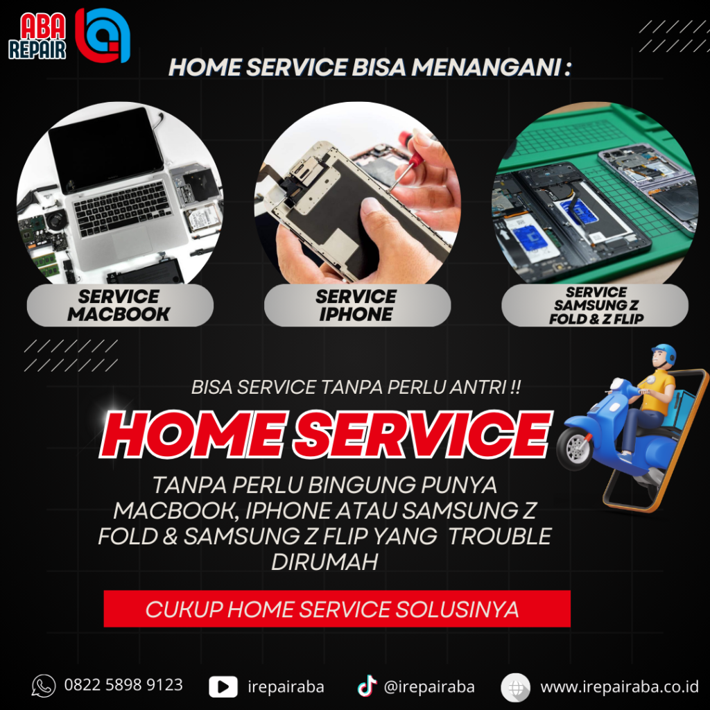 Service Iphone Macbook Ipad Laptop Antar Jemput