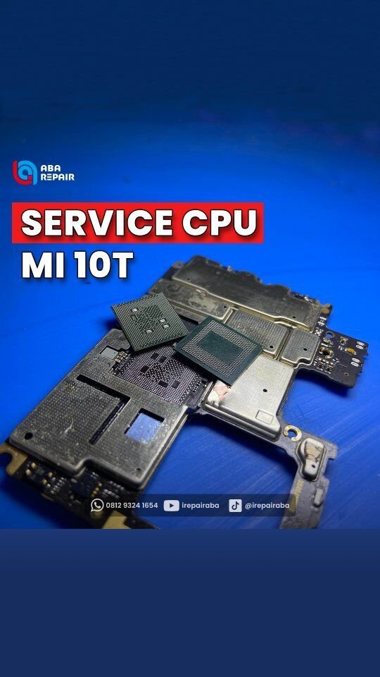 Kendala No Baseband dan aplikasi Kamera yang tidak bisa dibuka pastinya teratasi di ABA Repair‼️

Service IC CPU Android Xiaomi Mi 10T di ABA Repair Depok yang terletak di Jalan Margonda Depok✅ Pastinya bergaransi dan kualitas terbaik😍

#xiaomi #mi10t #servicehp #servicehpdepok #serviceandroid #depok